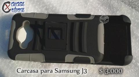 Carcasa Samsung J3 para Trekking con funda