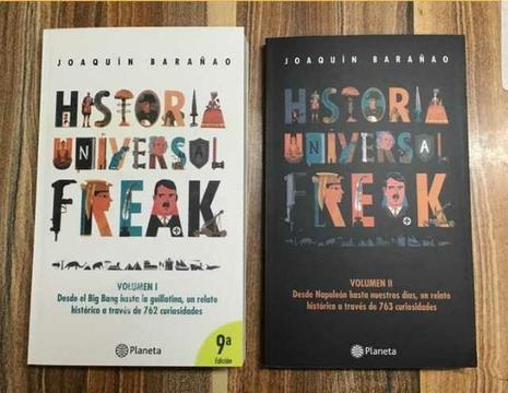 Libros historia universal freak