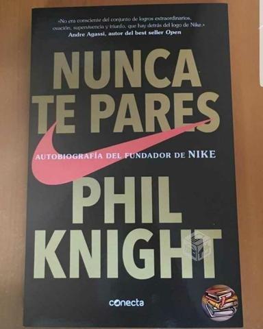 Libro nunca te pares phil knight