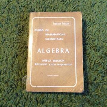 Libro Álgebra. Curso de Matemáticas Elementales