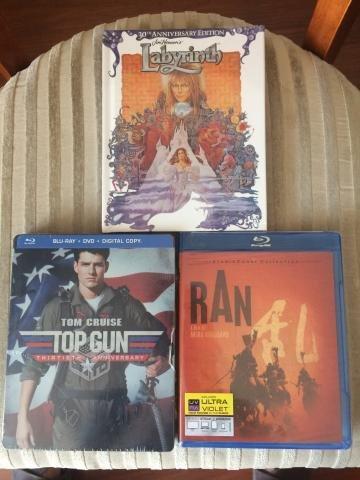 Peliculas Blu Ray Clasicas Laberinto, Top Gun, Ran