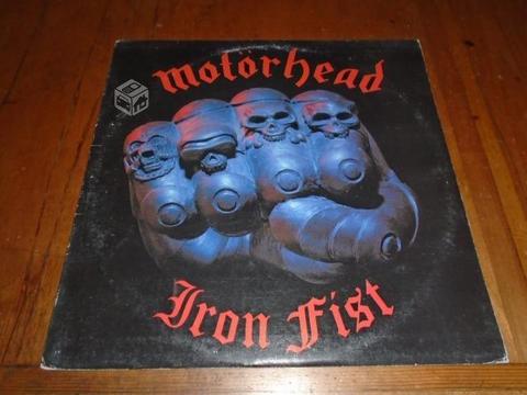 Vinilo Motorhead Iron Fist 1982