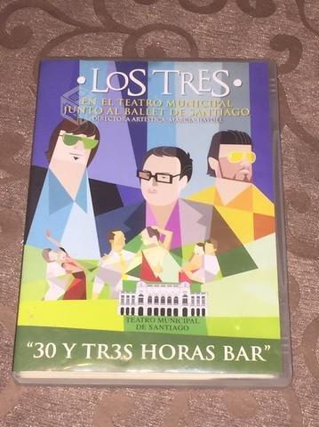 Dvd Los Tres / 30 y tres horas bar en El Municipal