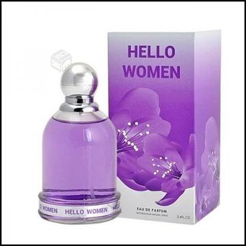 Perfume Hello women 100ml excelente fijación