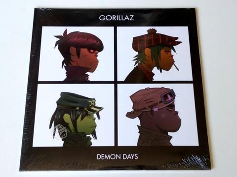 Vinilo gorillaz / demon days / nuevo sellado