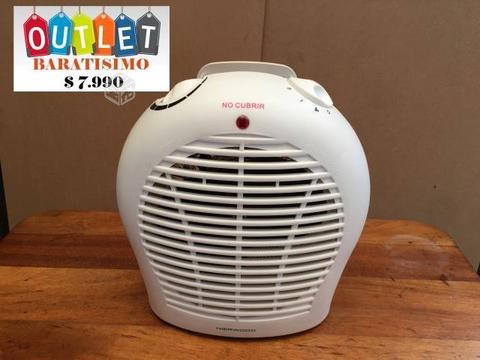 Calefactor ventilador estufa blanco Outlet Baratis