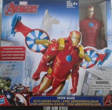 Iron Man con aerodeslizador