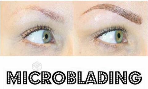 Cejas microblanding