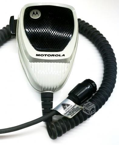 Micrófono marca Motorola, línea MotoTrbo