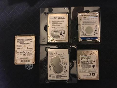 Discos duro de notebook 2,5 / 500Gb, 750Gb, 1Tb