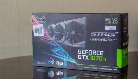 Asus Strix GTX 1070ti RGB