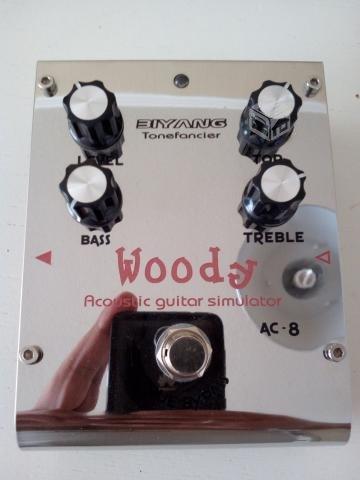 Pedal Guitarra Eléctrica Simulador Acústico Biyian