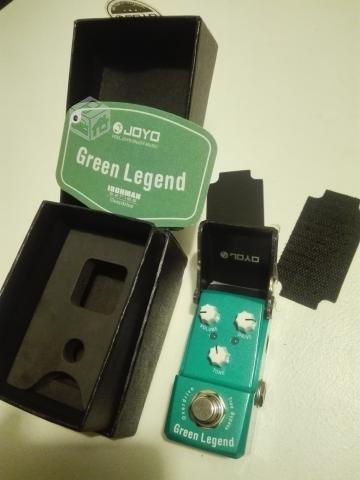 Pedal Guitarra Overdrive Joyo Ironman Green Legend