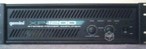 amplificador audio pro geminis xp1200