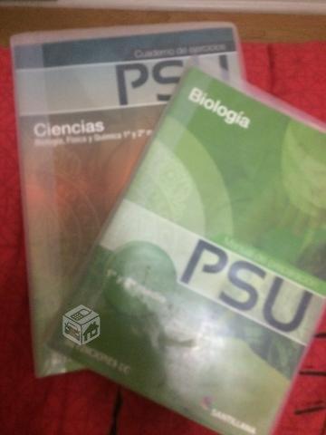 PSU Biologia 1 y + cuaderno de ejercicios