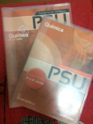 PSU Quimica 2 y 3+ libro de ejercicios