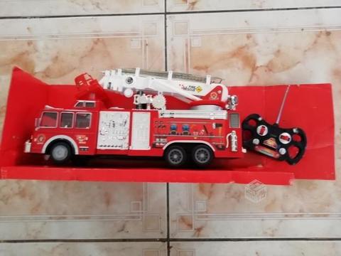 Rc Fire Truck Rescue Engine Radio Control Remoto