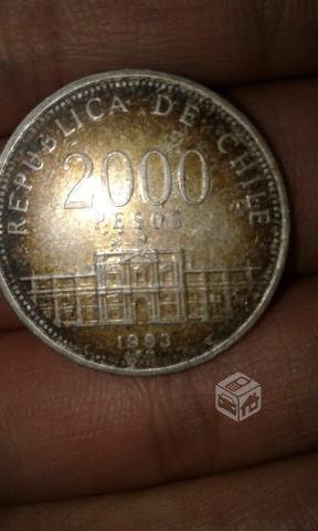 Moneda de chile coleccionable