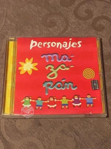 Cd Mazapan / Personajes, Animales y Bailes