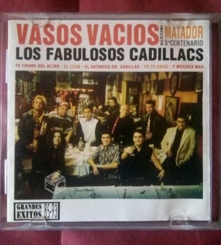 CD Los Fabulosos Cadillacs Gr. Éxitos Vasos Vacíos