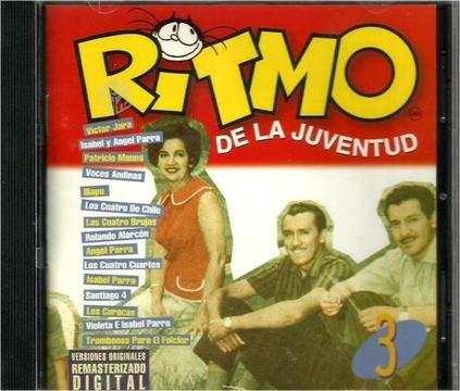 CD Ritmo Angel Isabel Parra, Víctor Jara, Illapu