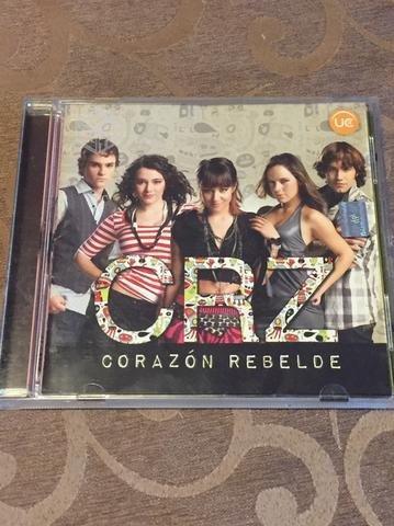 Cd Banda Sonora teleserie CRZ Corazon Rebelde