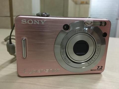 Camara Sony Cybershot Dsc-w55 Rosada