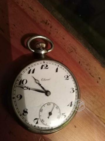 Reloj de Bolsillo 1930 suizo, funcionando