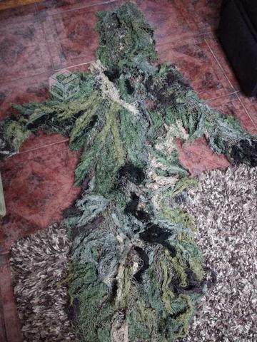 Traje ghillie + morral para airsoft