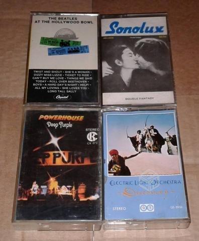 Cassettes- Rock clásico