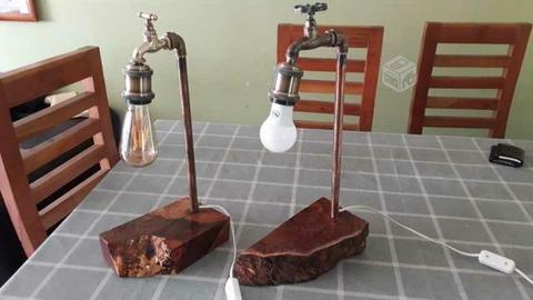 Lámparas tipo rústico-industrial-vintage