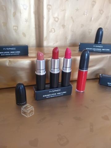 Maquillaje YSL y MAC