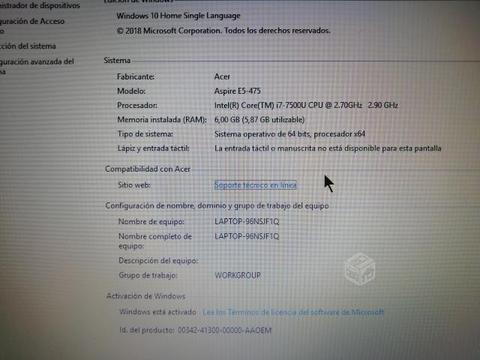 Acer Aspire E 14 (GAMER)