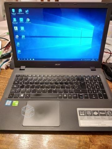 Notebook Acer (i5 sexta/8gb/500gb hdd+120gb ssd)