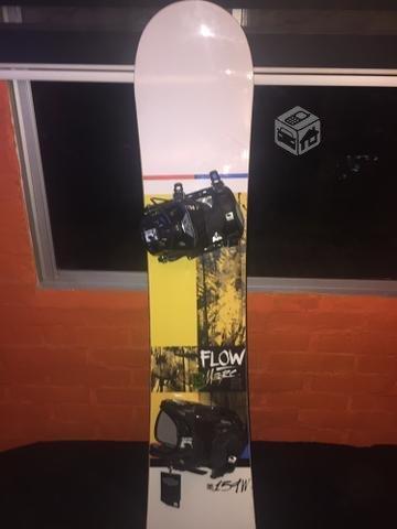 Tabla Snowboard Flow + Botas Burton