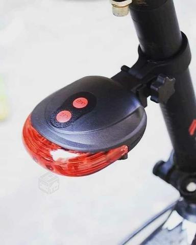 Luces bicicleta LED con láser