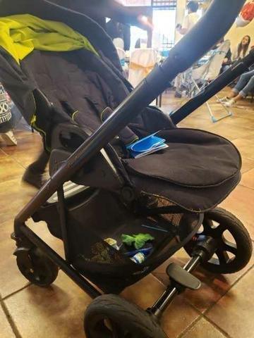 Coche Travel System Chrome Dlx Denim Zest