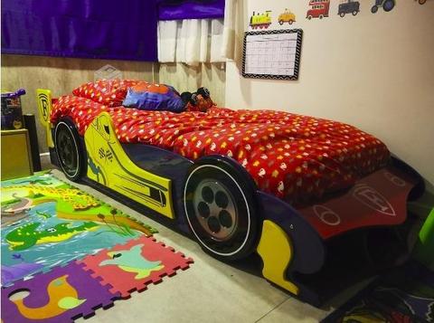 Cama Niño Diseño Auto Ferrari