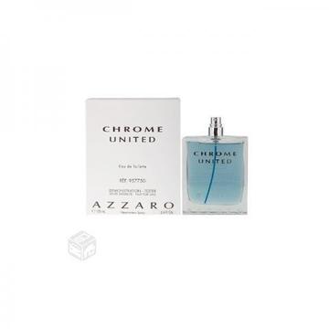 Perfume Tester Original Azzaro Chrome United 100ml