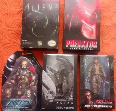 Figuras de Alien y Predator Marca Neca (Pack)