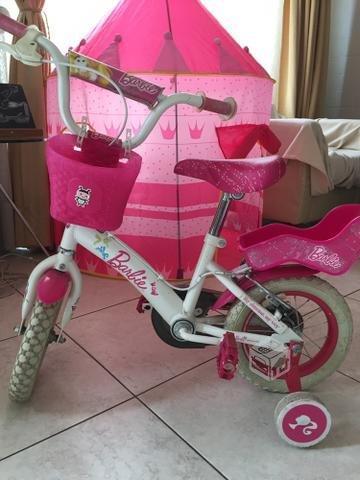 Bicicleta Barbie aro 12