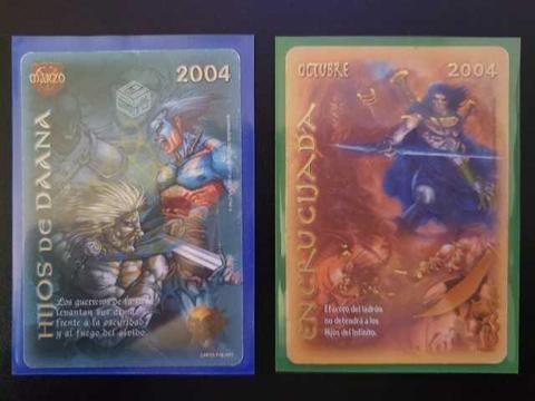 Pack oros cartas mitos y Leyendas Salo
