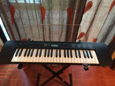 Teclado casio ctk-240 + atril + atril de partitura