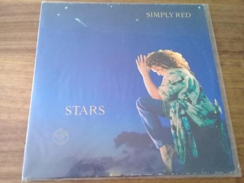 Simply red-stars-vinilo