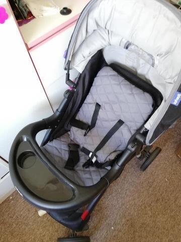 Coche infanti con silla para el auto