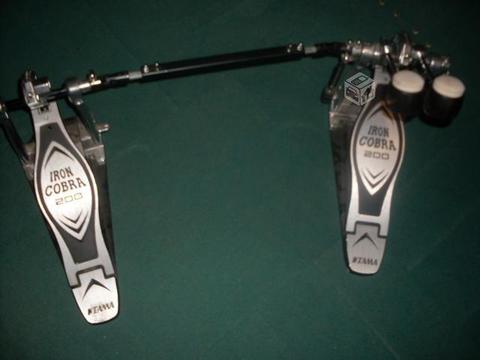 Doble pedal iron cobra de tama , espectacular resp