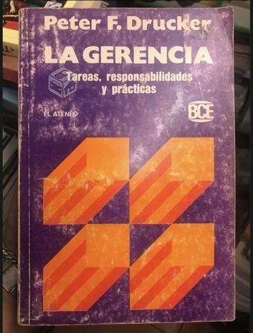 La gerencia - Peter F. Drucker