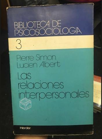 Las relaciones interpersonales - Pierre Simon