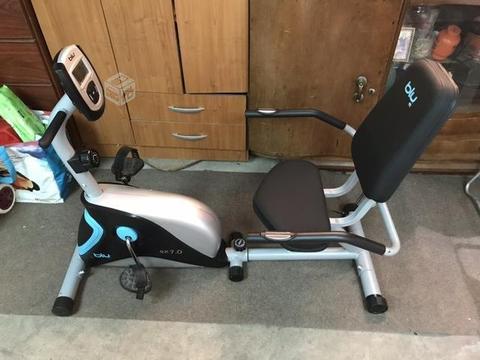 Bicicleta Estática Recumbert Blu Fit 7.0
