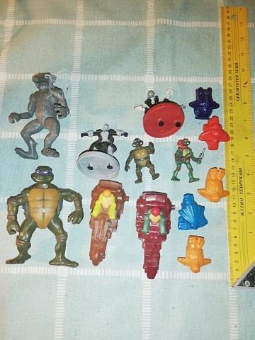 Lote figuras tortugas ninja variadas